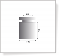 Rozměr 13x13mm